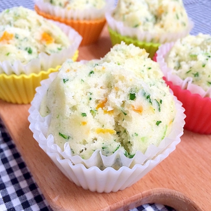 ホットケーキミックスで野菜蒸しパン 離乳食 レシピ 作り方 By ゆぅ 楽天レシピ ホットケーキミックスで野菜蒸しパン 離乳食 レシピ 作り方 By ゆぅ 楽天レシピ